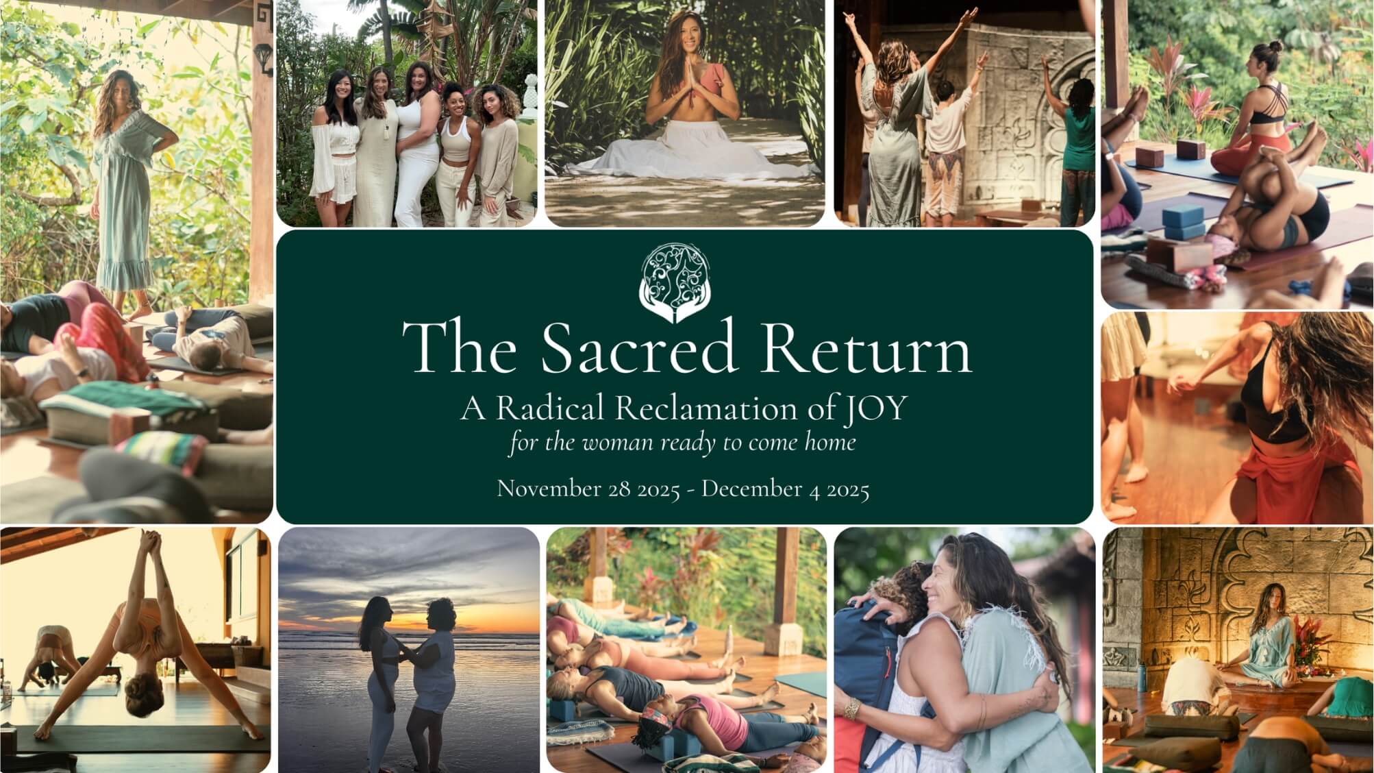 The Sacred Return 2025 Journey to Self Retreat with Heather Vickery